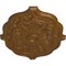 Ekena Millwork Pesaro Ceiling Medallion, Hand-Painted Smokey Topaz, 36"W x 26"H x 1 1/2"P CM36X26PESTF - alternate 2